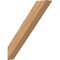 Ekena Millwork 5 1/2"W x 32"D x 36"H Traditional Smooth Knee Brace, Western Red Cedar BRC06X32X36TRA00SWR - alternate 1
